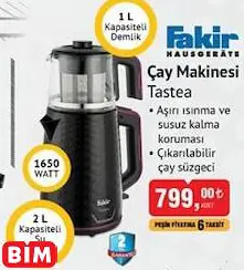 FAKİR ÇAY MAKİNESİ  TASTEA